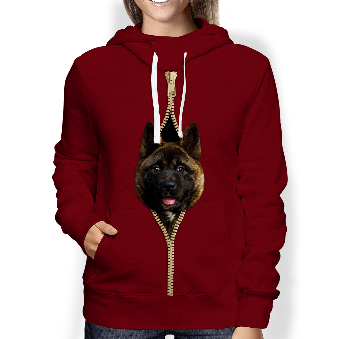 I'm With You - Borzoi Hoodie V1