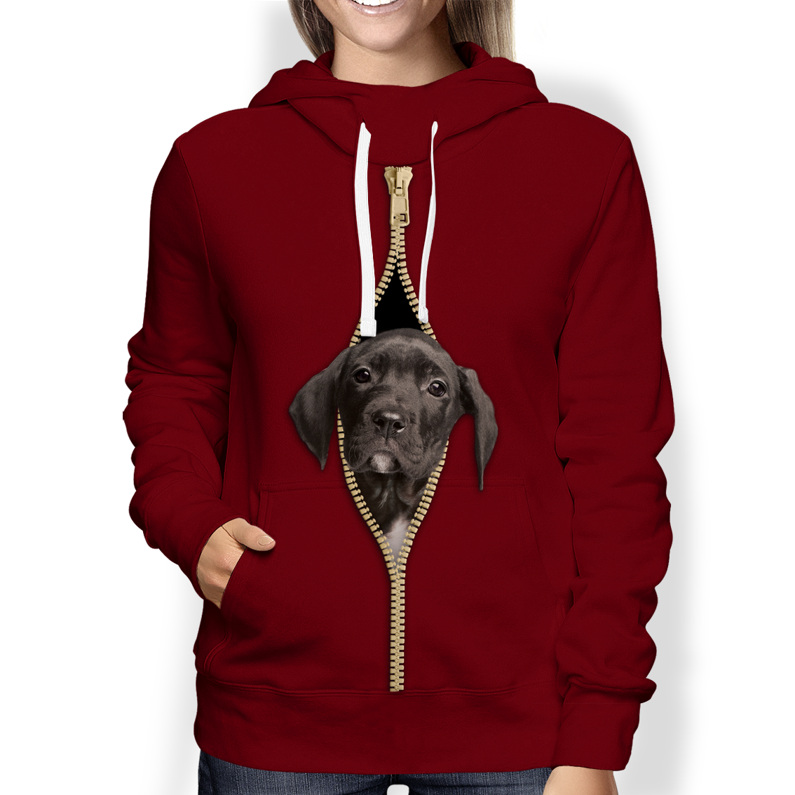 I'm With You - Norfolk Terrier Hoodie V1