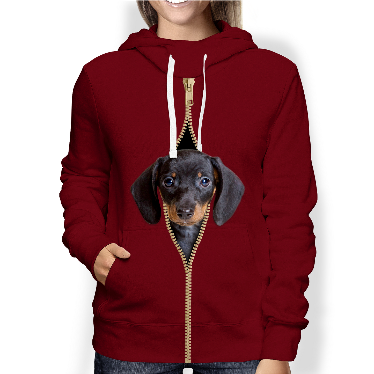 I'm With You - Yorkshire Terrier Hoodie V2