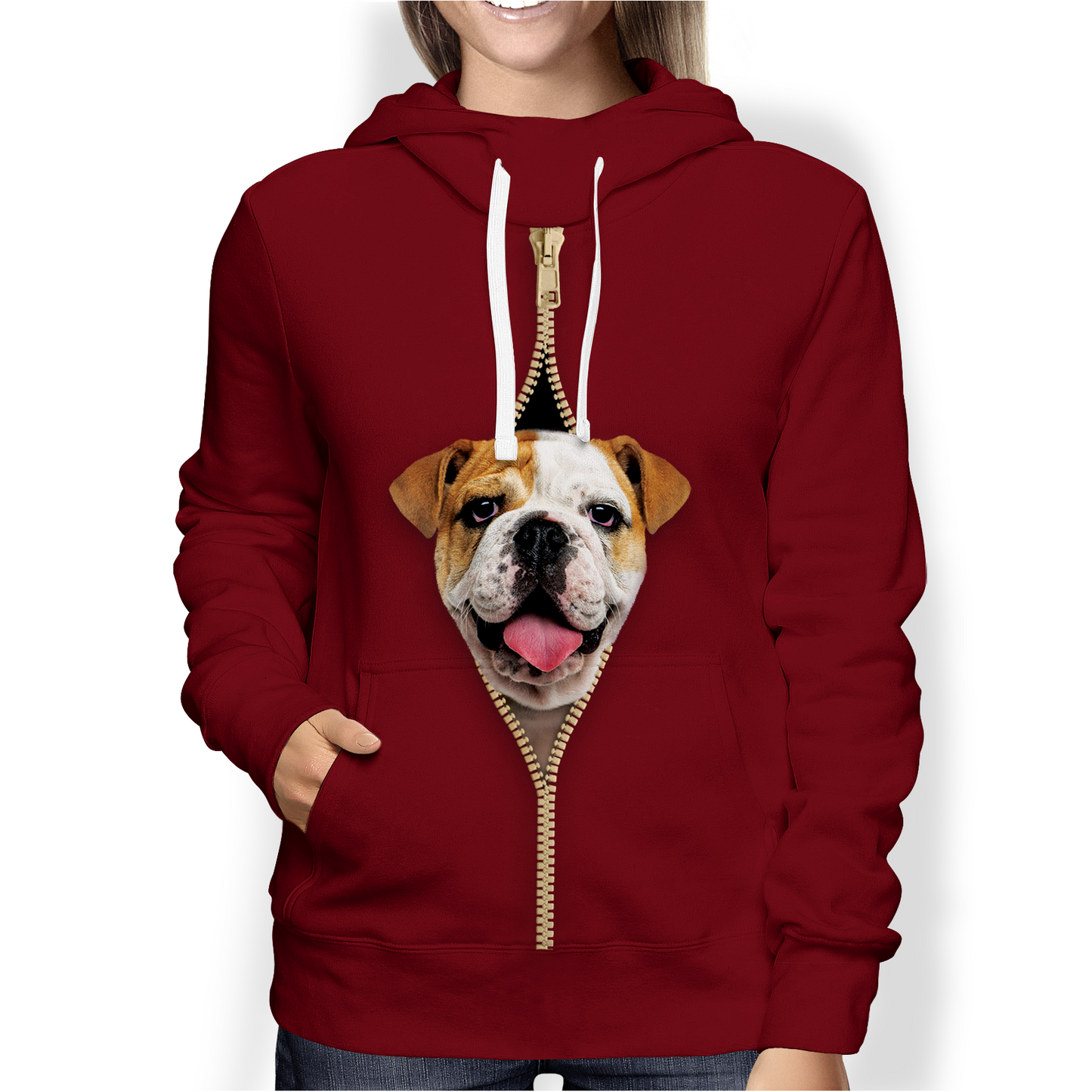 I'm With You - Dogue de Bordeaux Hoodie V2