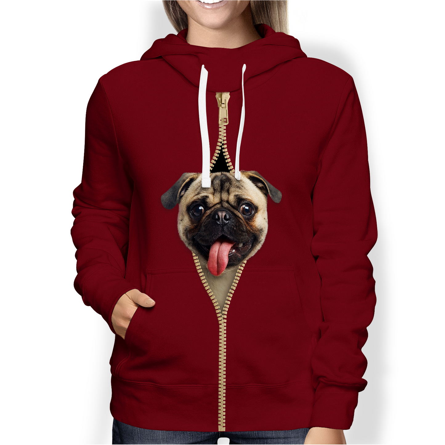 I'm With You - Dachshund Hoodie V2