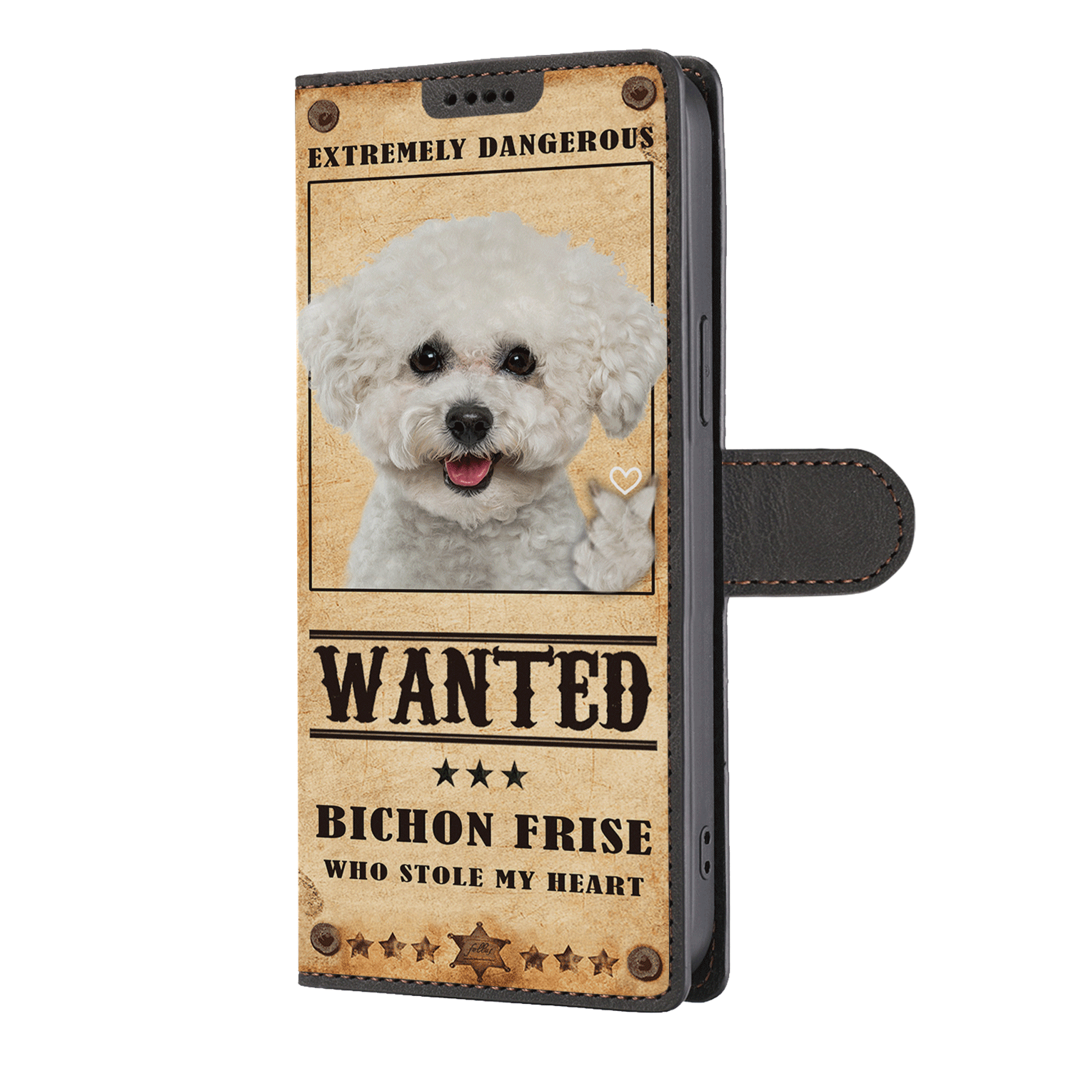 Heart Thief Bichon Frise