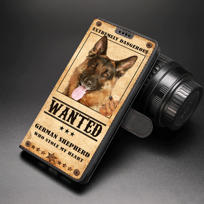 Heart Thief German Shepherd - Love Inspired Wallet Phone Case V1