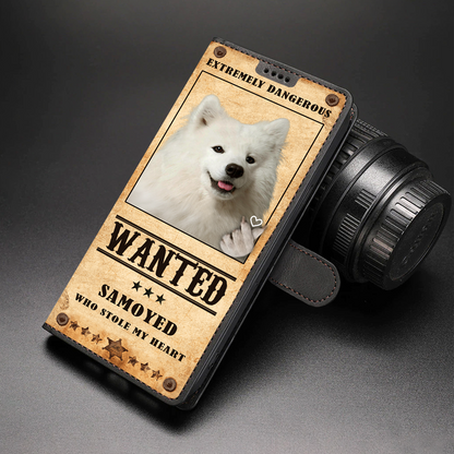 Heart Thief Samoyed - Love Inspired Wallet Phone Case V1