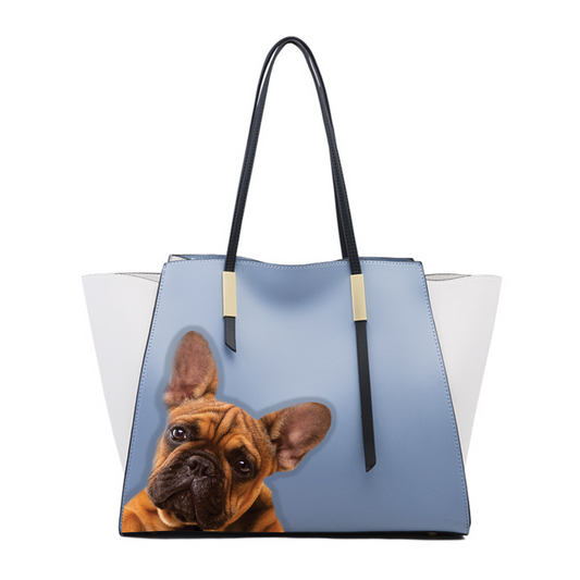 Hey, What's Up Man - Dreamy French Bulldog Tote Bag V1