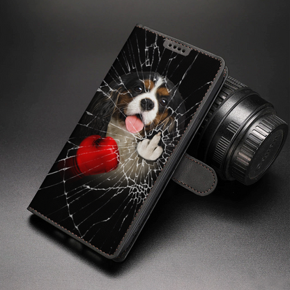 Knock You Out, Cavalier King Charles Spaniel - Wallet Phone Case V1