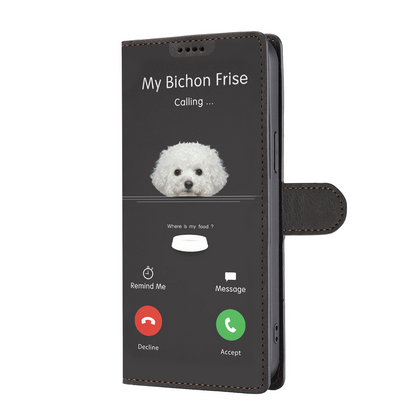 My Bichon Frise Is Calling - Wallet Case V1
