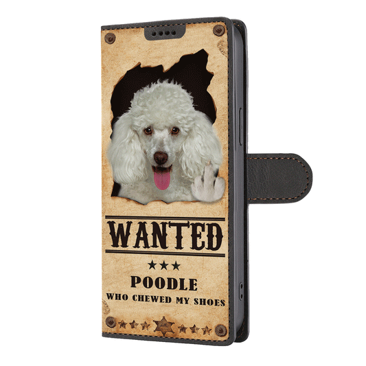Poodle Wanted - Fun Wallet Phone Case V2