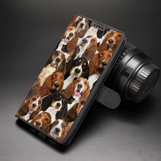 You Will Have A Bunch Of Basset Hounds - Wallet Case