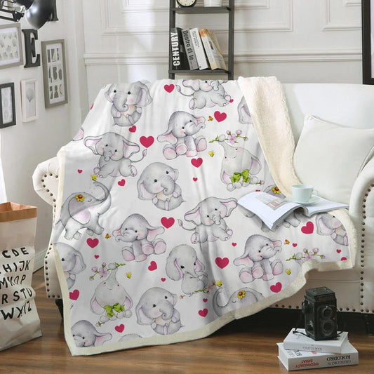 Cute Elephant - Blanket V1