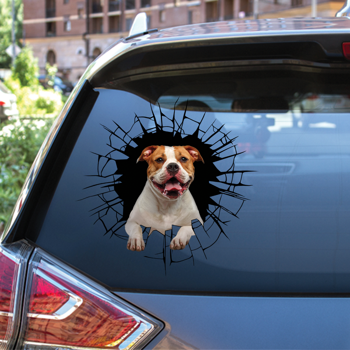 Get In - It's Time For Shopping - American Bulldog Car/ Door/ Fridge/ Laptop Sticker V1