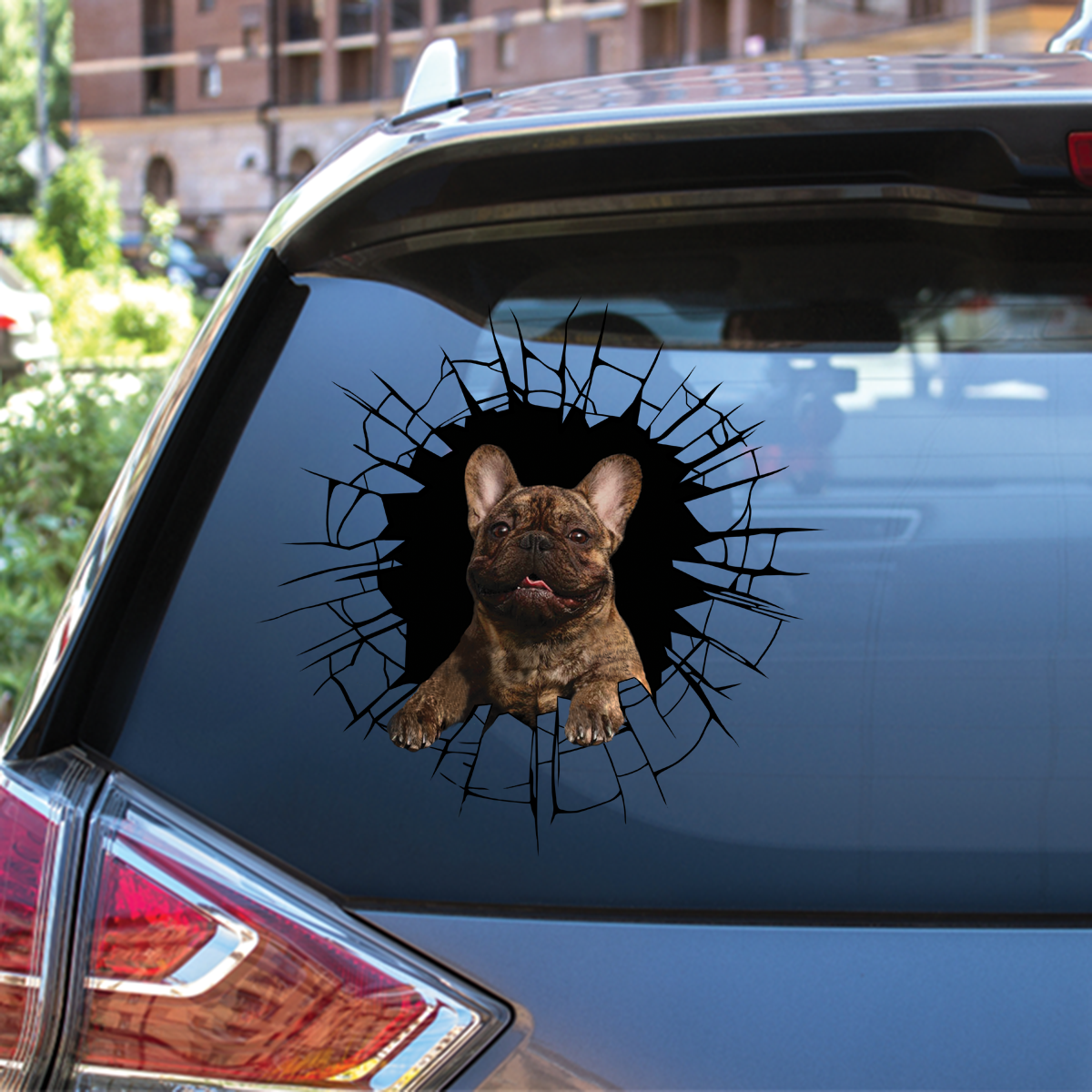 Get In - It's Time For Shopping - French Bulldog Car/ Door/ Fridge/ Laptop Sticker V3