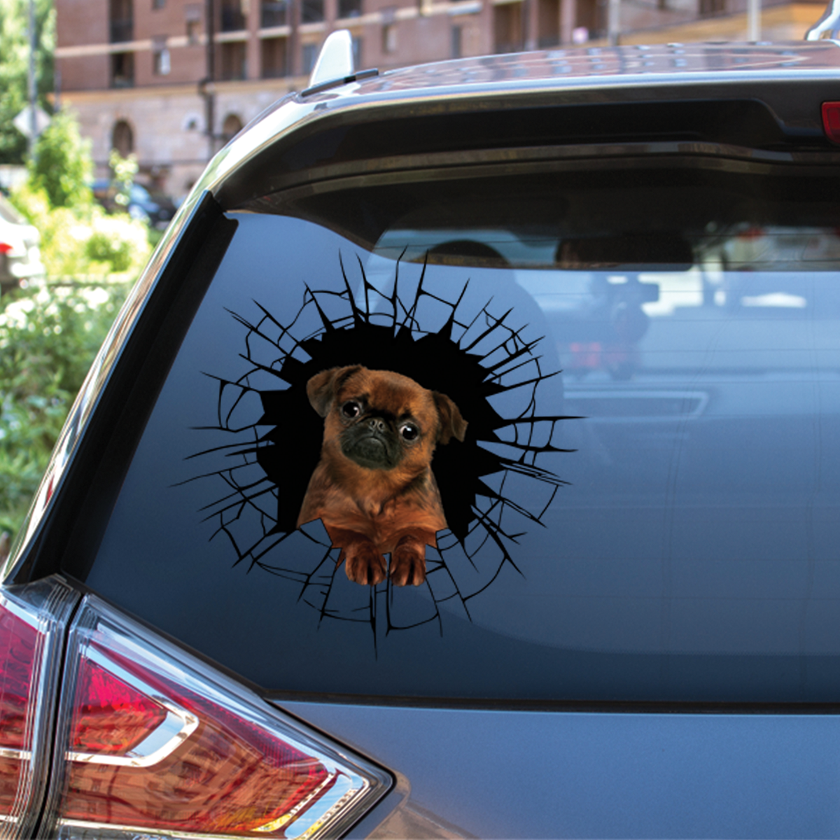 Get In - It's Time For Shopping - Griffon Bruxellois Car/ Door/ Fridge/ Laptop Sticker V2
