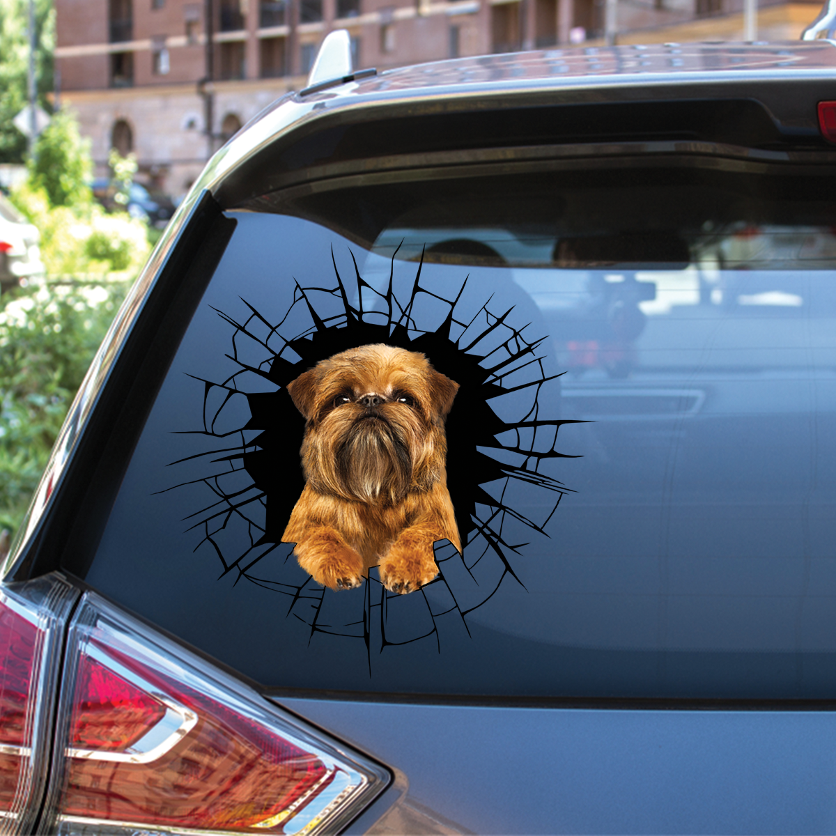 Get In - It's Time For Shopping - Griffon Bruxellois Car/ Door/ Fridge/ Laptop Sticker V1