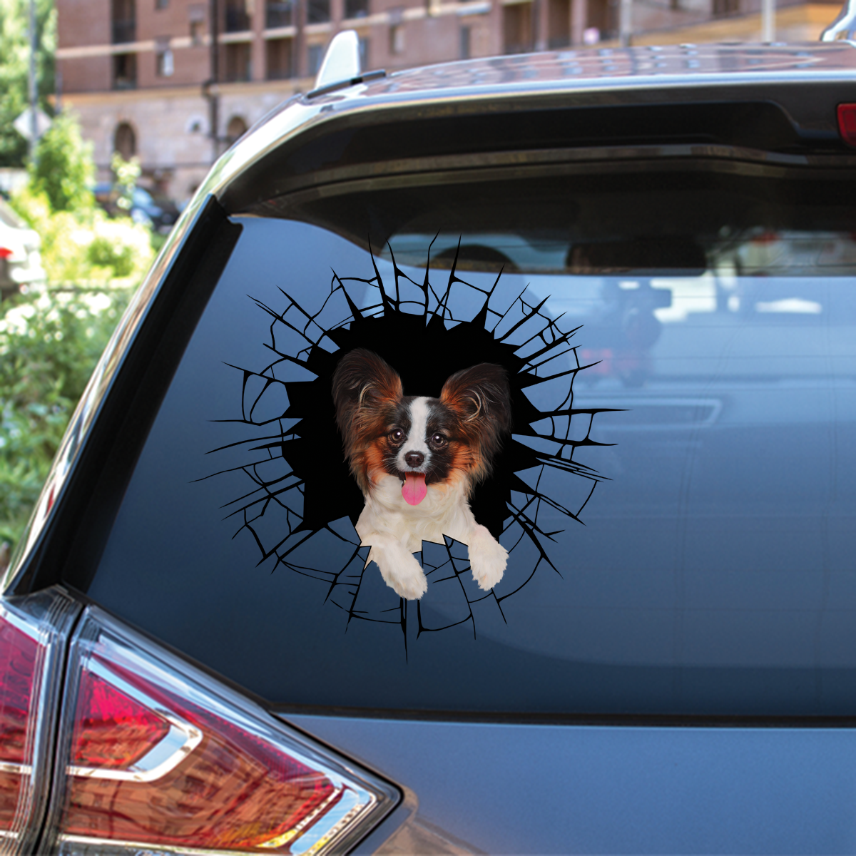 Get In - It's Time For Shopping - Papillon Car/ Door/ Fridge/ Laptop Sticker V2