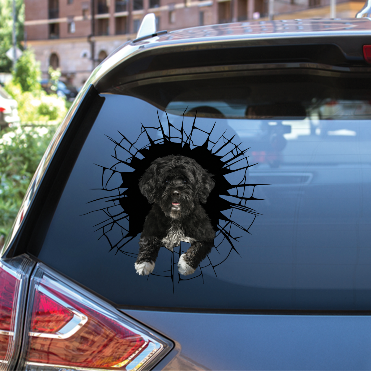 Get In - It's Time For Shopping - Portuguese Water Car/ Door/ Fridge/ Laptop Sticker V1