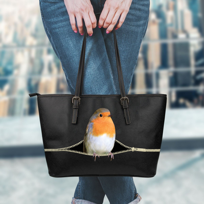 Robin Bird Tote Bag V1