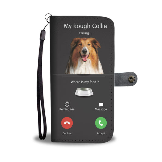 My Rough Collie Is Calling - Wallet Case V1
