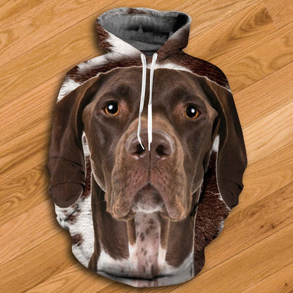 German Shorthaired Pointer Hoodie - All Over