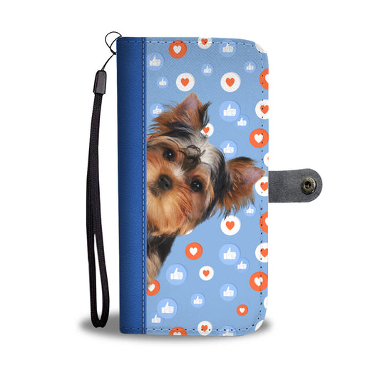 Like And Heart - Yorkshire Terrier Wallet Case