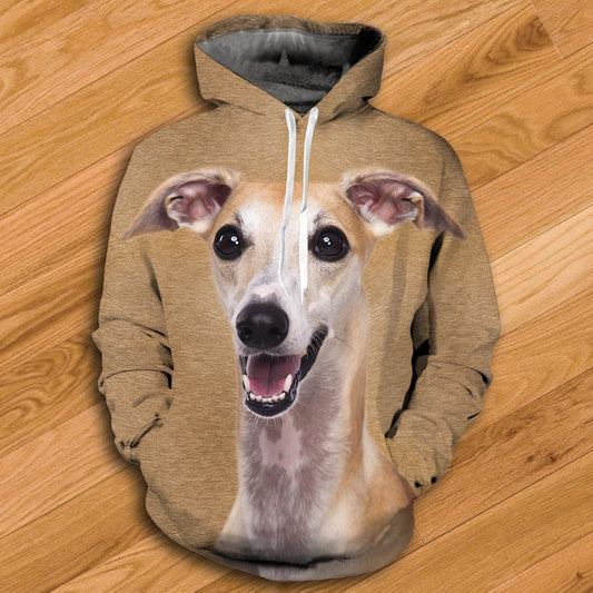 Whippet Hoodie - All Over