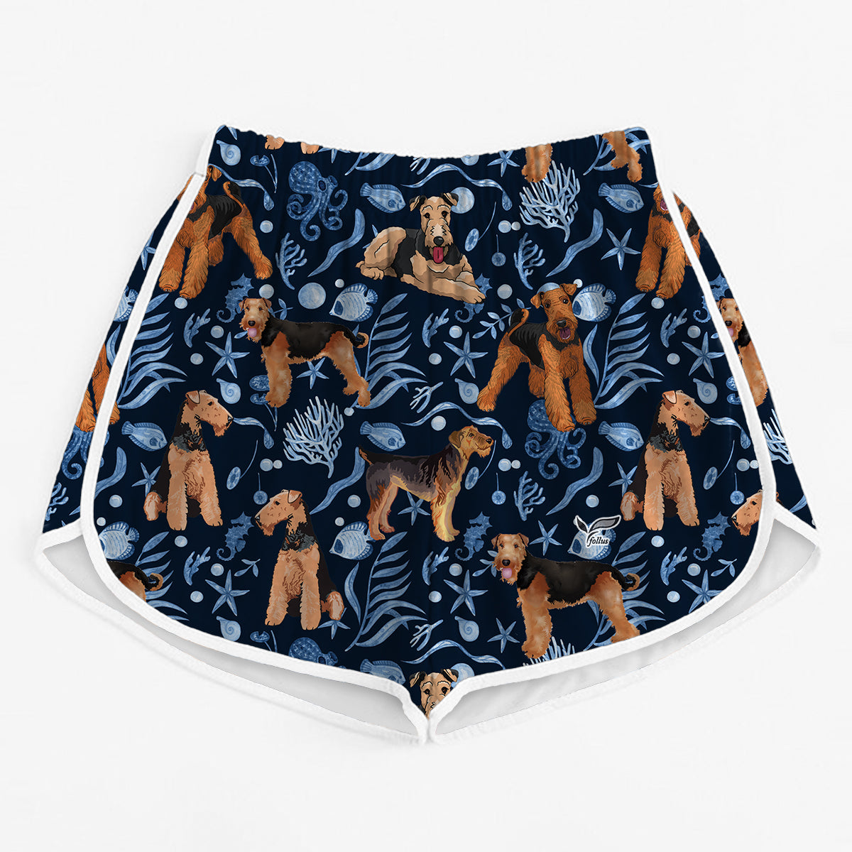 Airedale Terrier - Colorful Women's Running Shorts V3