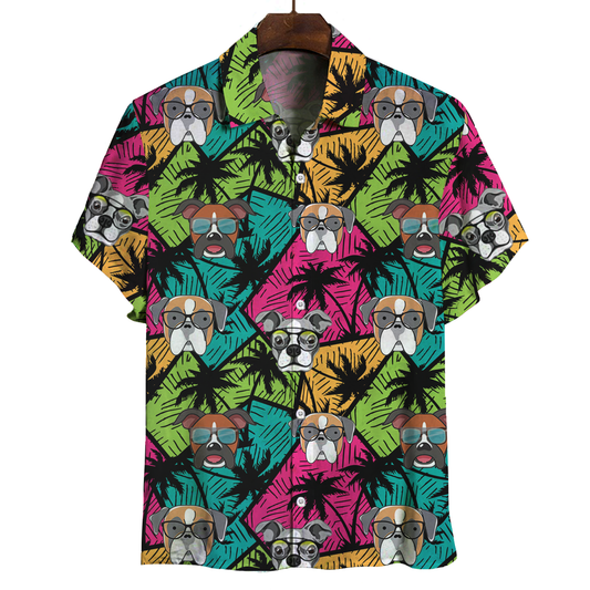 Aloha Hawaiian Boxer Shirt V3