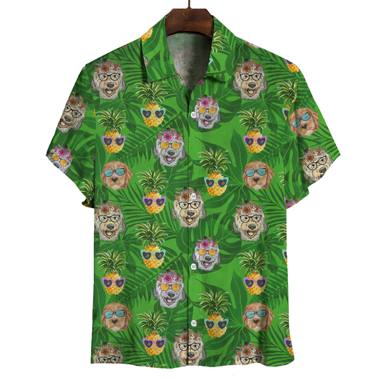 Aloha Hawaiian Labradoodle Shirt V3