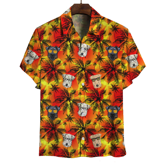 Aloha Hawaiian Lakeland Terrier Shirt V2