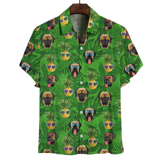 Aloha Hawaiian English Mastiff Shirt V3