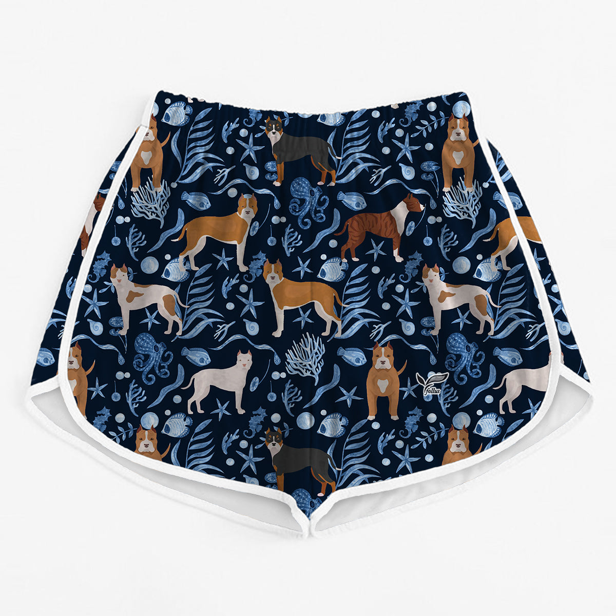 American Staffordshire Terrier - Colorful Women's Running Shorts V3