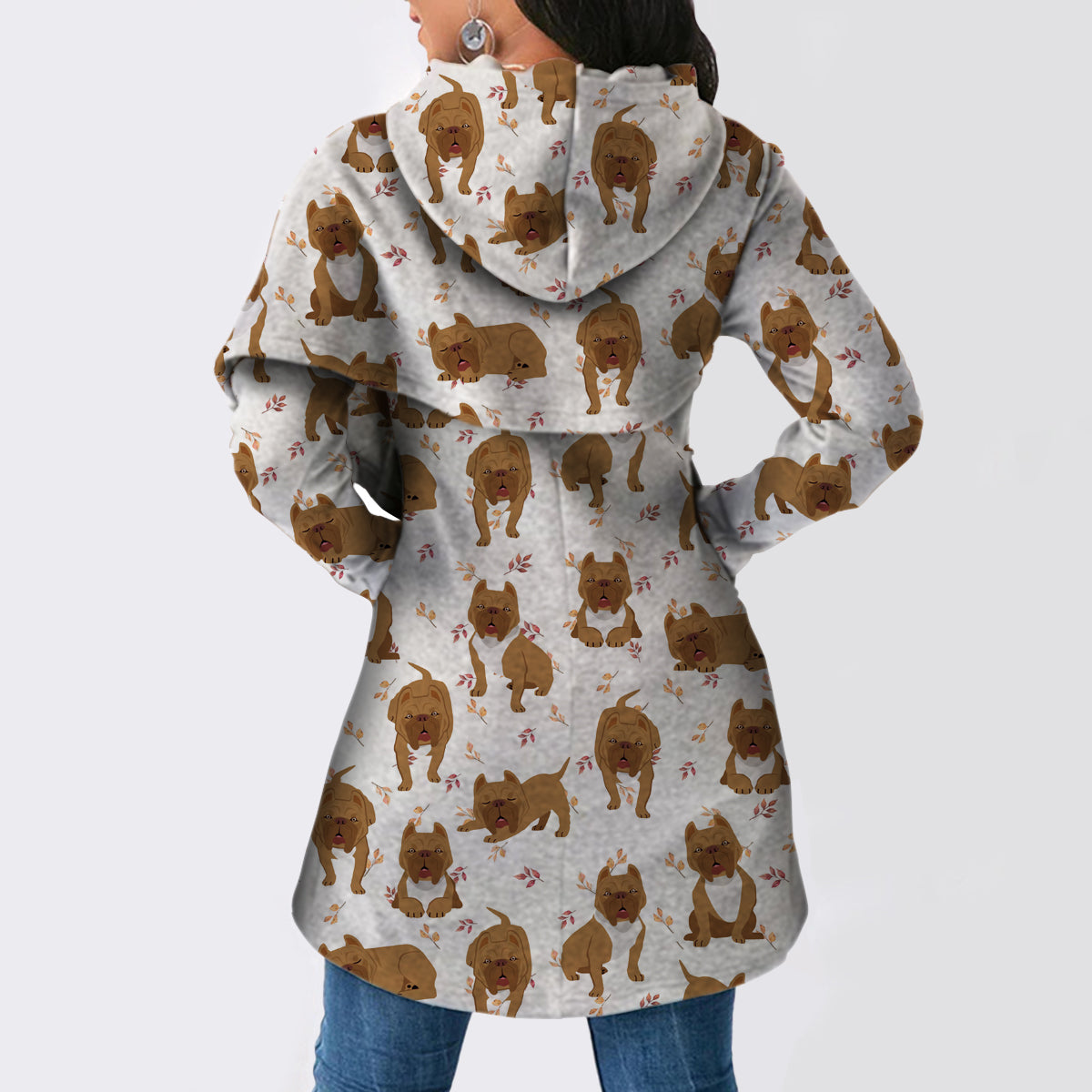 American Pit Bull Terrier - Fashion Long Hoodie V1
