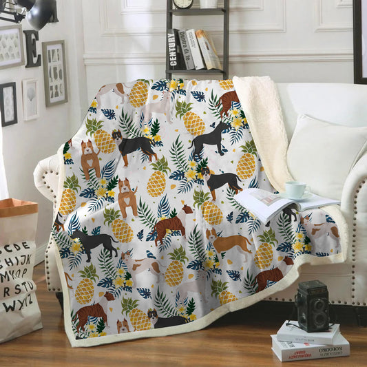 American Staffordshire Terrier - Colorful Blanket V2