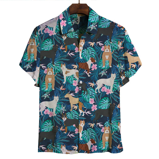American Staffordshire Terrier - Hawaiian Shirt V1