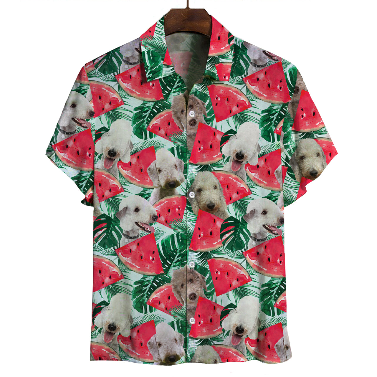 Bedlington Terrier - Hawaiian Shirt V1