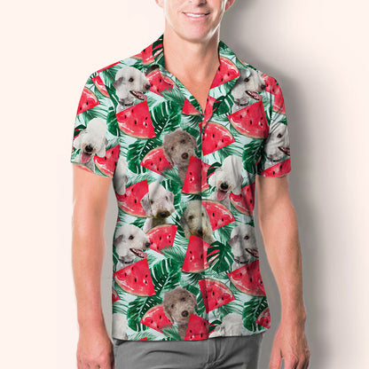 Bedlington Terrier - Hawaiian Shirt V1