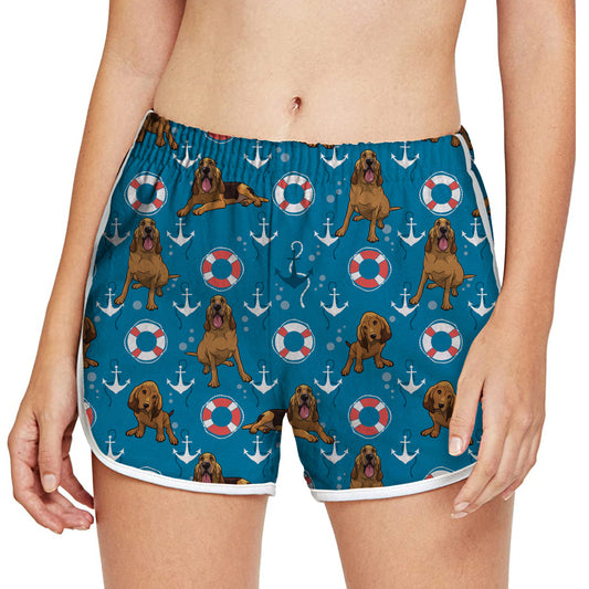 Bloodhound - Colorful Women's Running Shorts V2