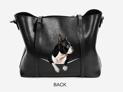 Boston Terrier Unique Handbag V1