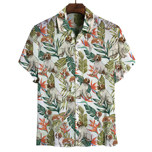 Brittany Spaniel - Hawaiian Shirt V2