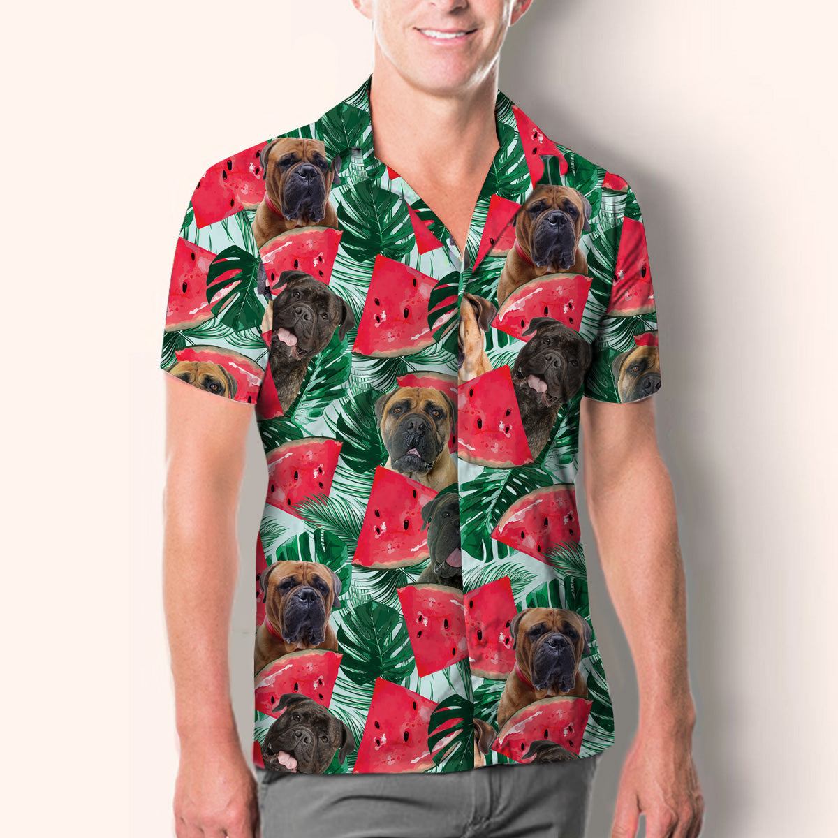 Bull Mastiff - Hawaiian Shirt V1