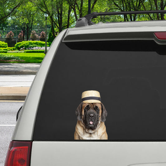 Can You See Me Now - English Mastiff Car/ Door/ Fridge/ Laptop Sticker V2