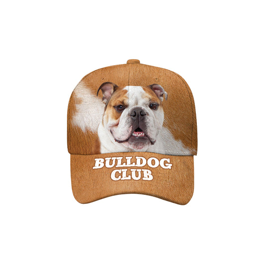 Cool English Bulldog Cap V1