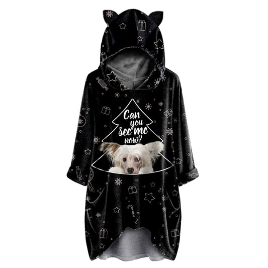 Cute Chinese Crested - Hoodie With Ears V2