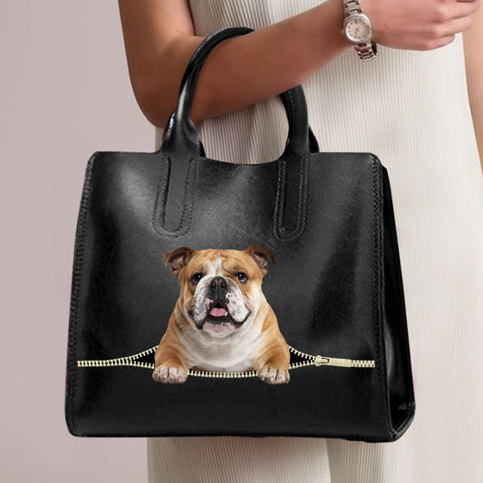 English Bulldog Luxury Handbag V2