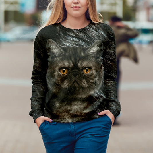 Exotic Shorthair Cat Sweatshirt V1