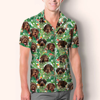 German Wirehaired Pointer - Hawaiian Shirt V1