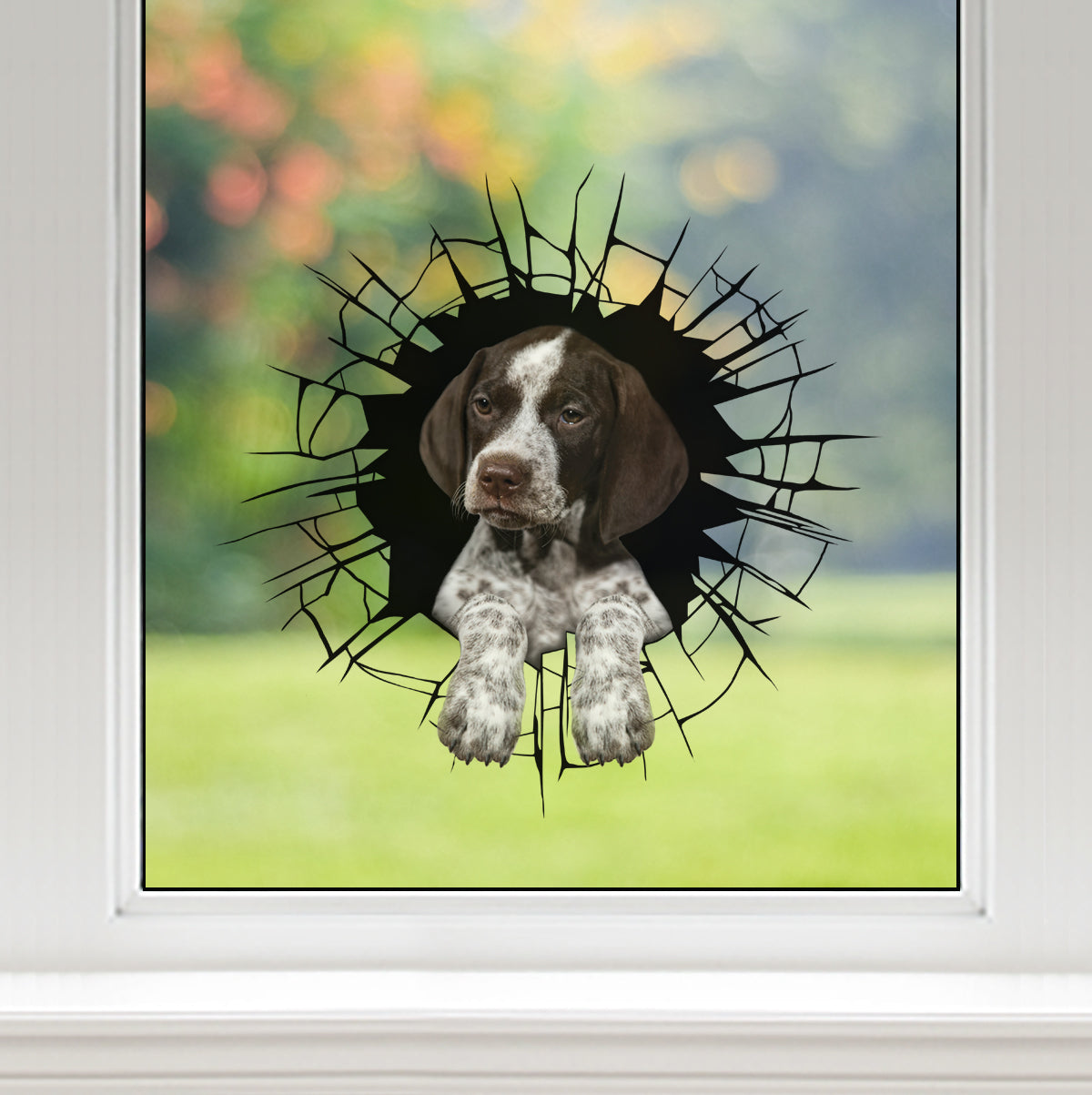 Get In - It's Time For Shopping - German Shorthaired Pointer Car/ Door/ Fridge/ Laptop Sticker V2
