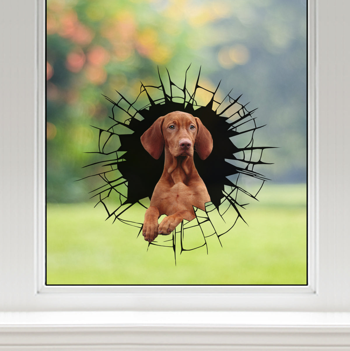 Get In - It's Time For Shopping - Vizsla Car/ Door/ Fridge/ Laptop Sticker V1