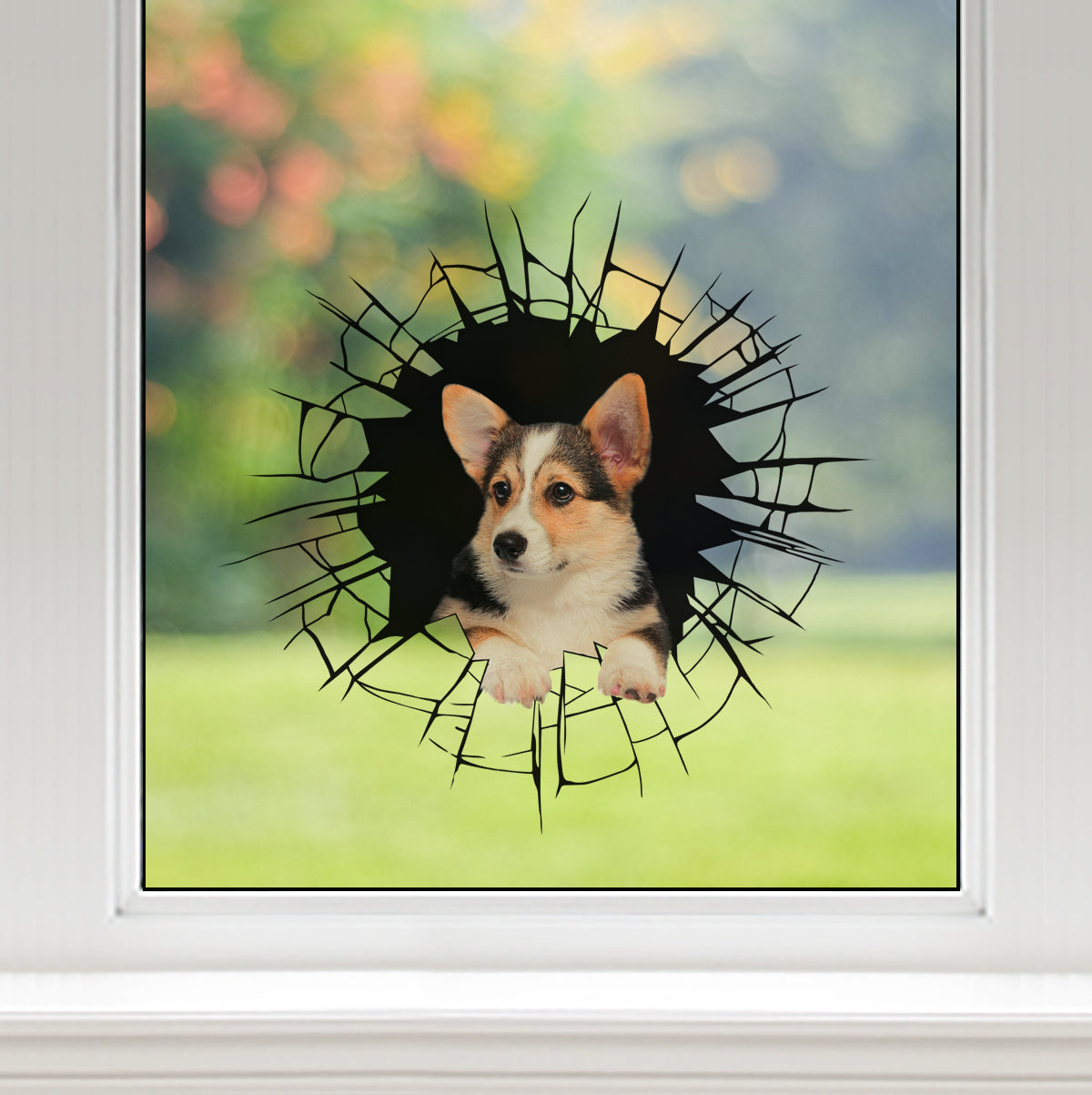 Get In - It's Time For Shopping - Welsh Corgi Car/ Door/ Fridge/ Laptop Sticker V1