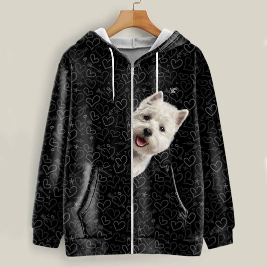 I'm Watching You, West Highland White Terrier - Follus Hoodie